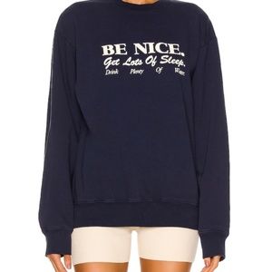 Sporty & Rich Be Nice Sweatshirt Size M